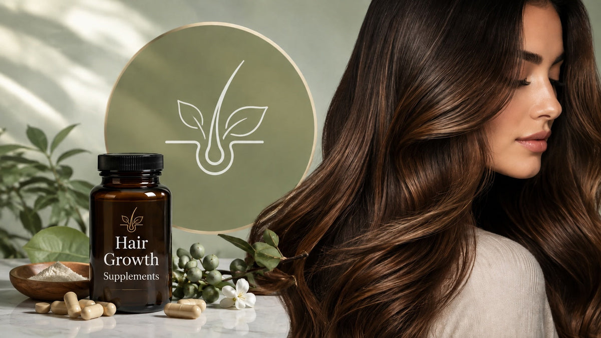 Hair Growth Supplements – Support Thicker, Stronger & Healthier Hair from Within