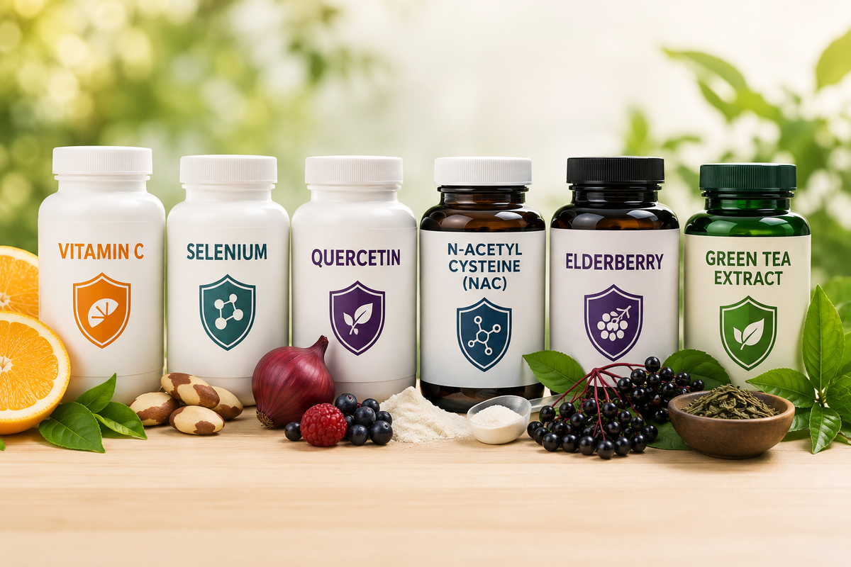 Immune-Boosting Antioxidants – Antioxidant Support for Immune Defense & Cellular Protection