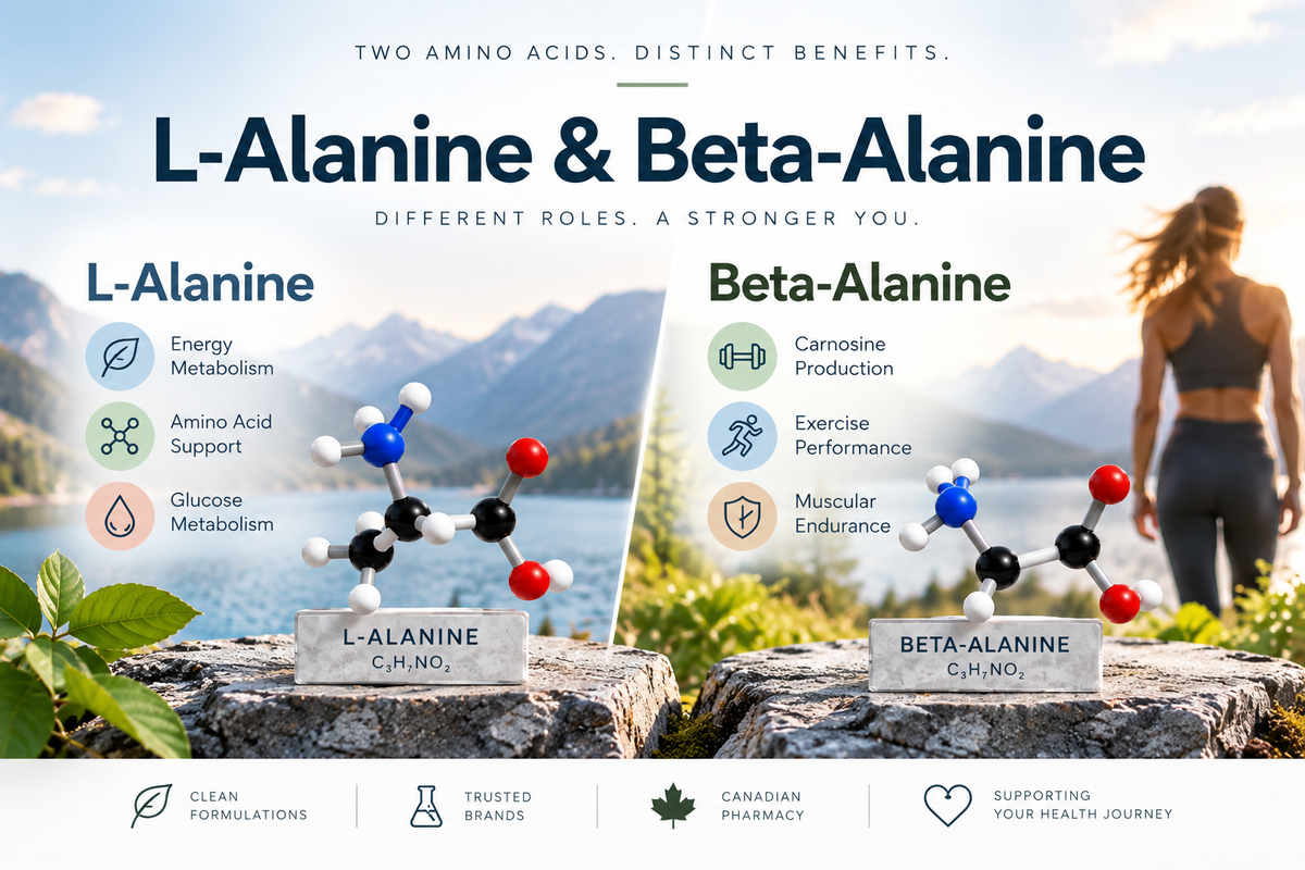 L-Alanine & Beta-Alanine – Amino Acid Support for Energy, Exercise & Performance