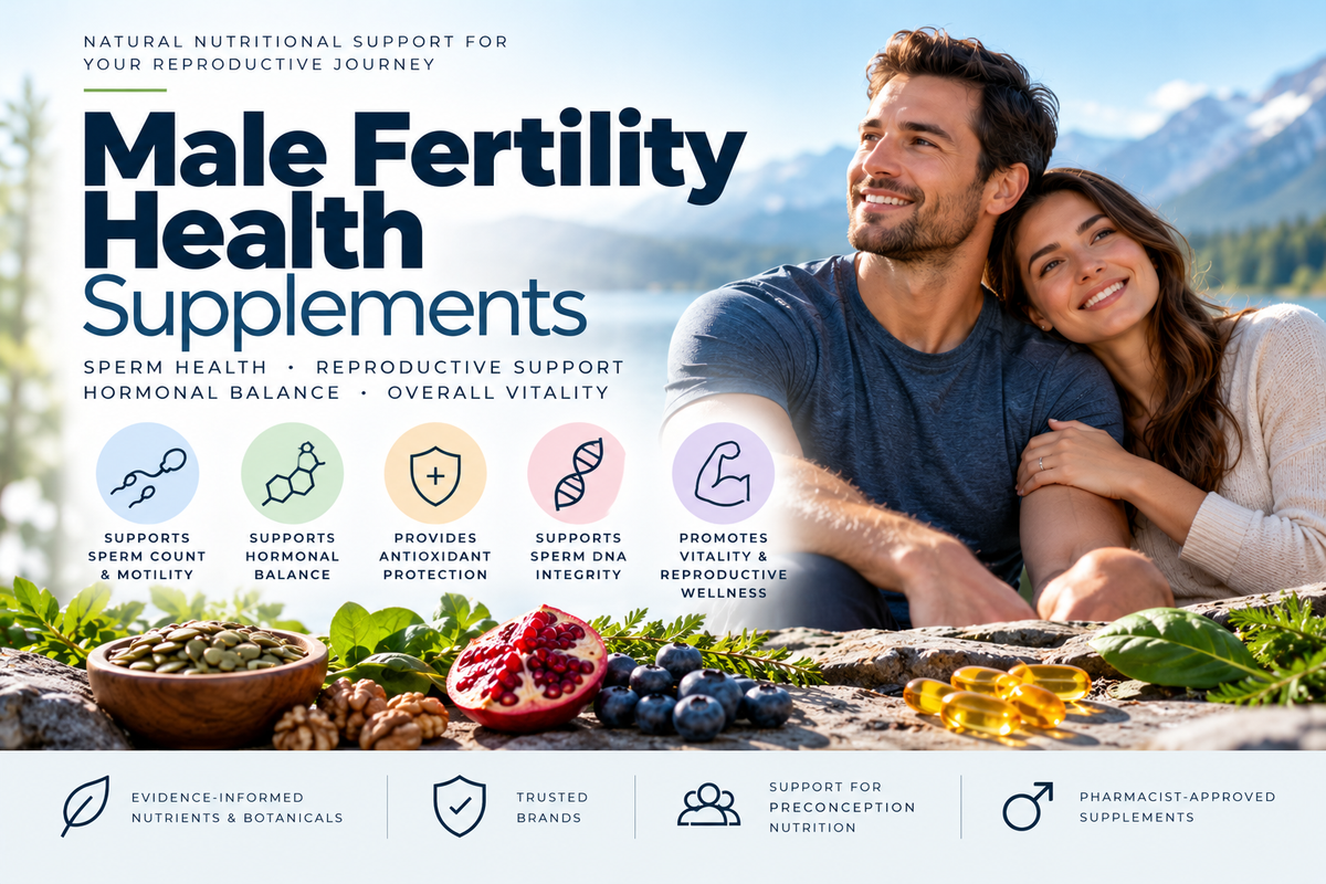 Male Fertility Health Supplements – Sperm Health & Reproductive Support