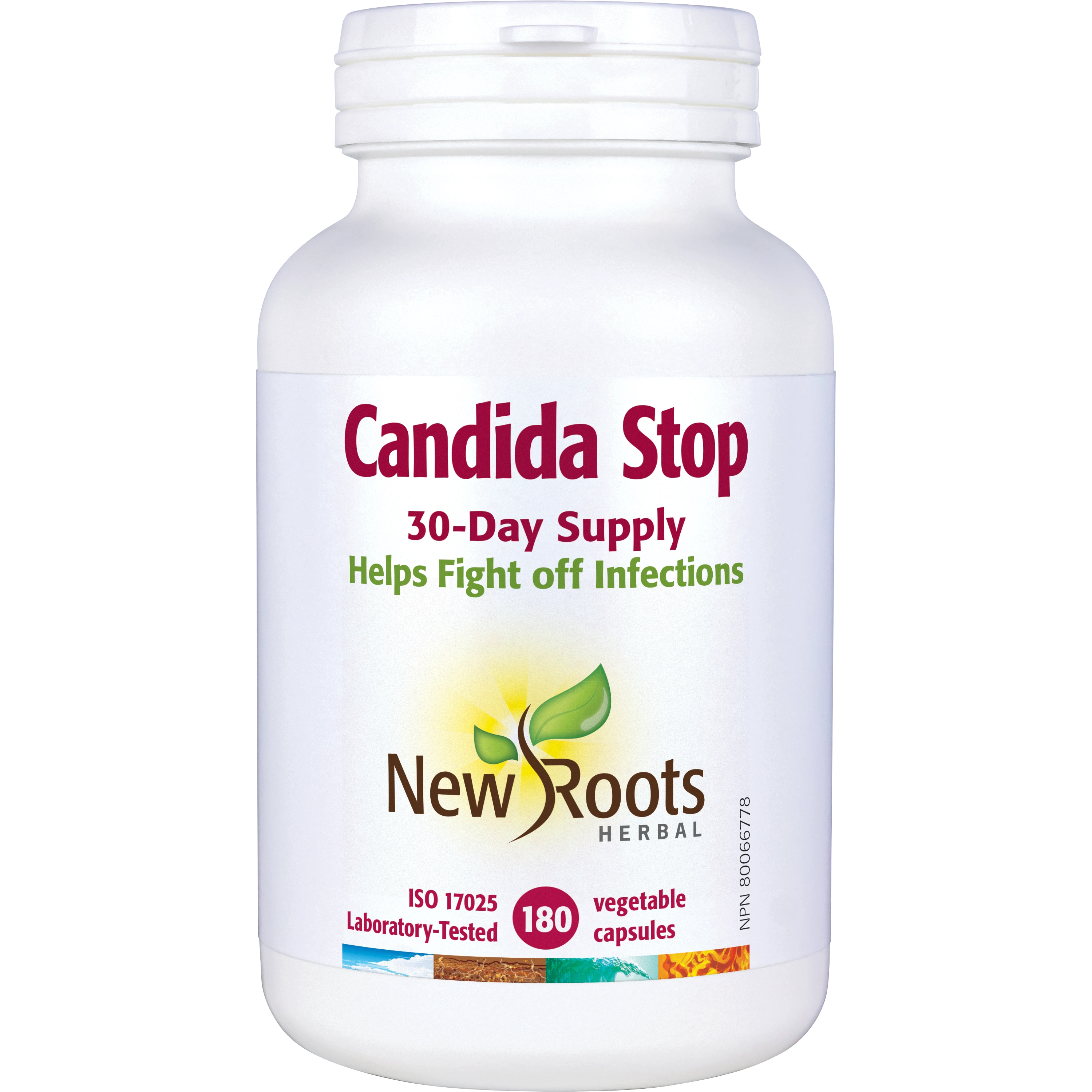 Candida Stop | New Roots HERBAL® | 90 or 180 Capsules