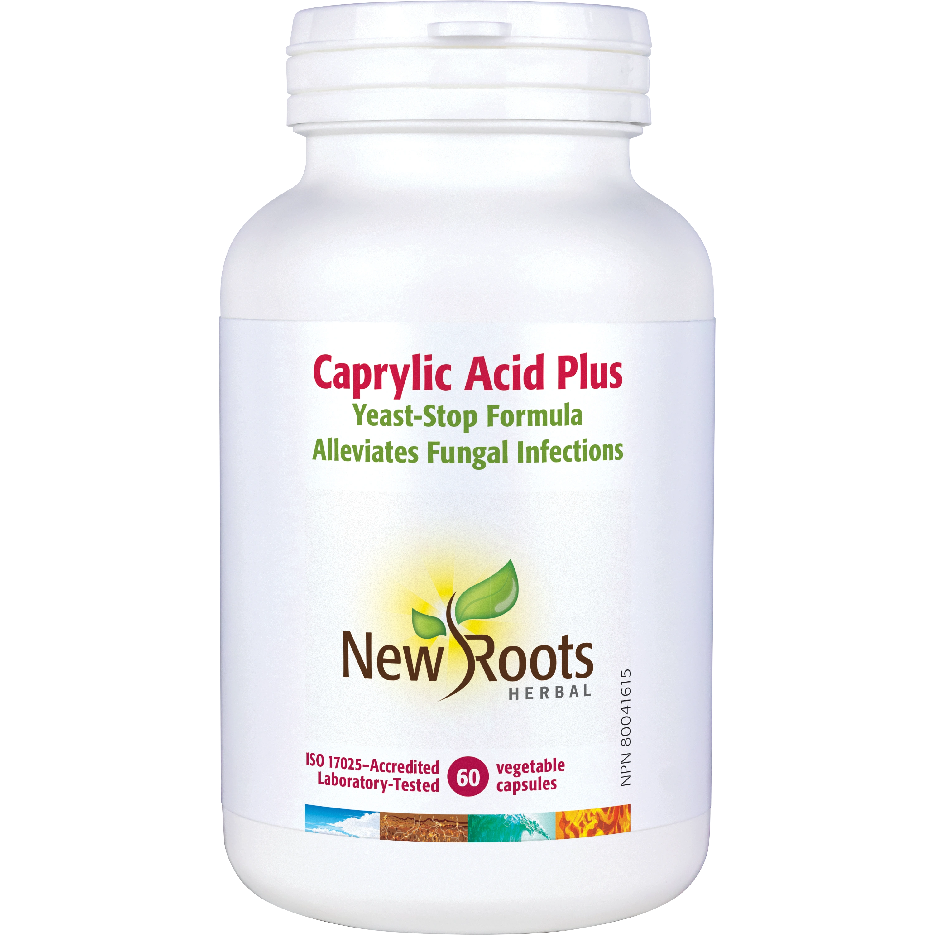 Caprylic Acid Plus | New Roots HERBAL® | 60 Capsules