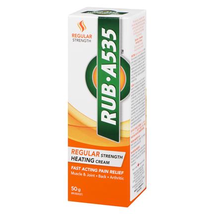 Muscle & Joint Regular Strength Heat Cream | RUB•A535| 50 or 100 g