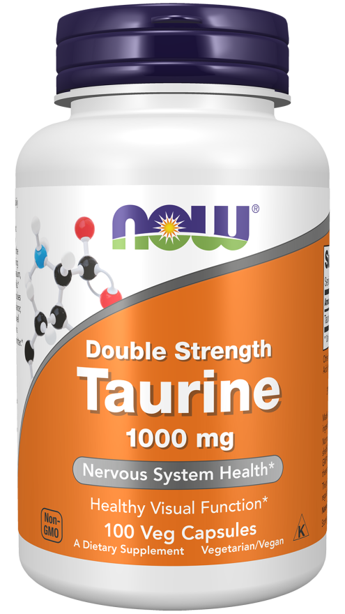 Taurine | NOW® | Different Variants And Sizes