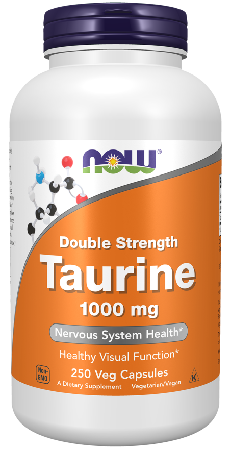Taurine | NOW® | Different Variants And Sizes