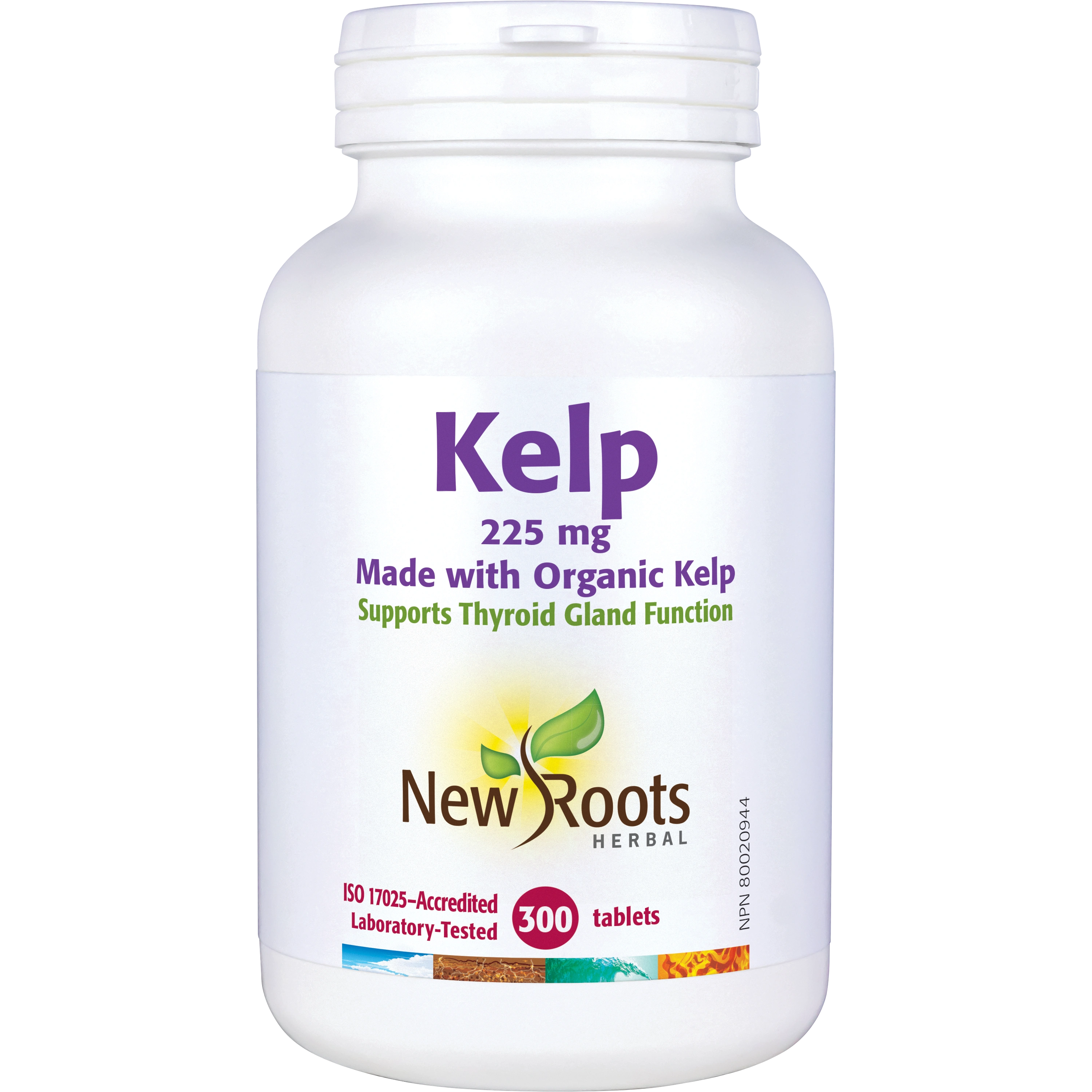Kelp 225 mg | New Roots HERBAL® | 100 or 300 Tablets
