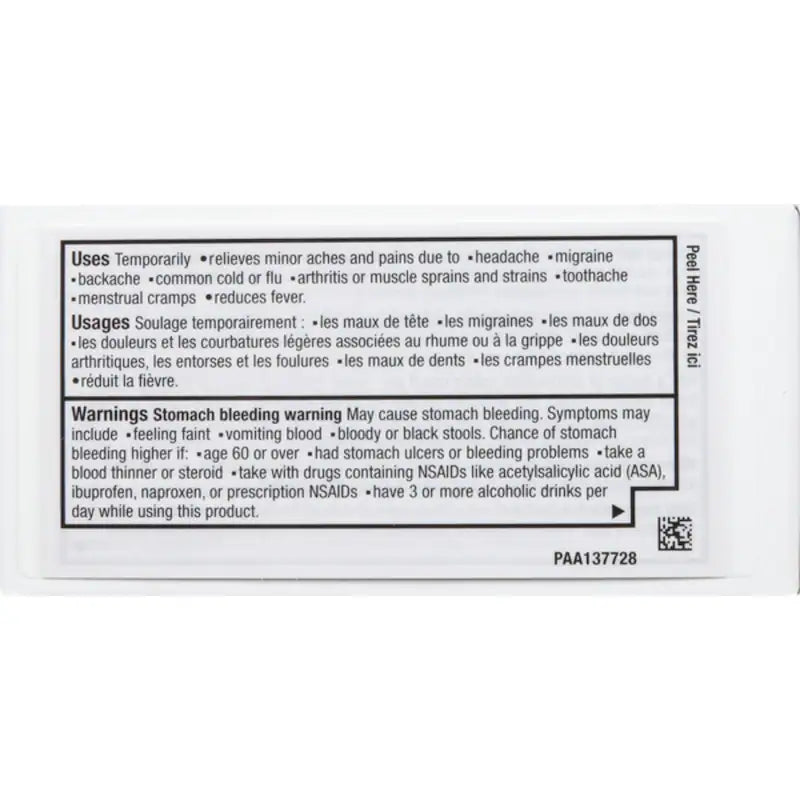 Extra Strength Ibuprofen Pain Relief Caplets by Advil® – Fast-Acting Pain & Fever Relief | 32 or 72 Caplets
