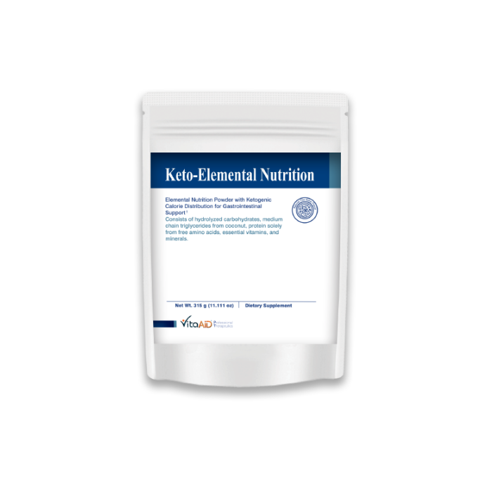 Keto-Elemental Nutrition by Vita Aid® – Ketogenic Meal Replacement & Gut Support | 315 g