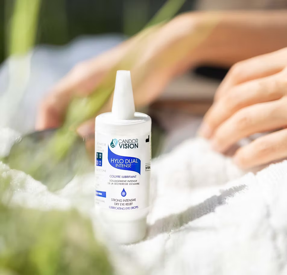 Hylo Dual Intense™ by CandorVision™ – Advanced Dry Eye & Moisture Barrier Support | 5 mL or 10 mL