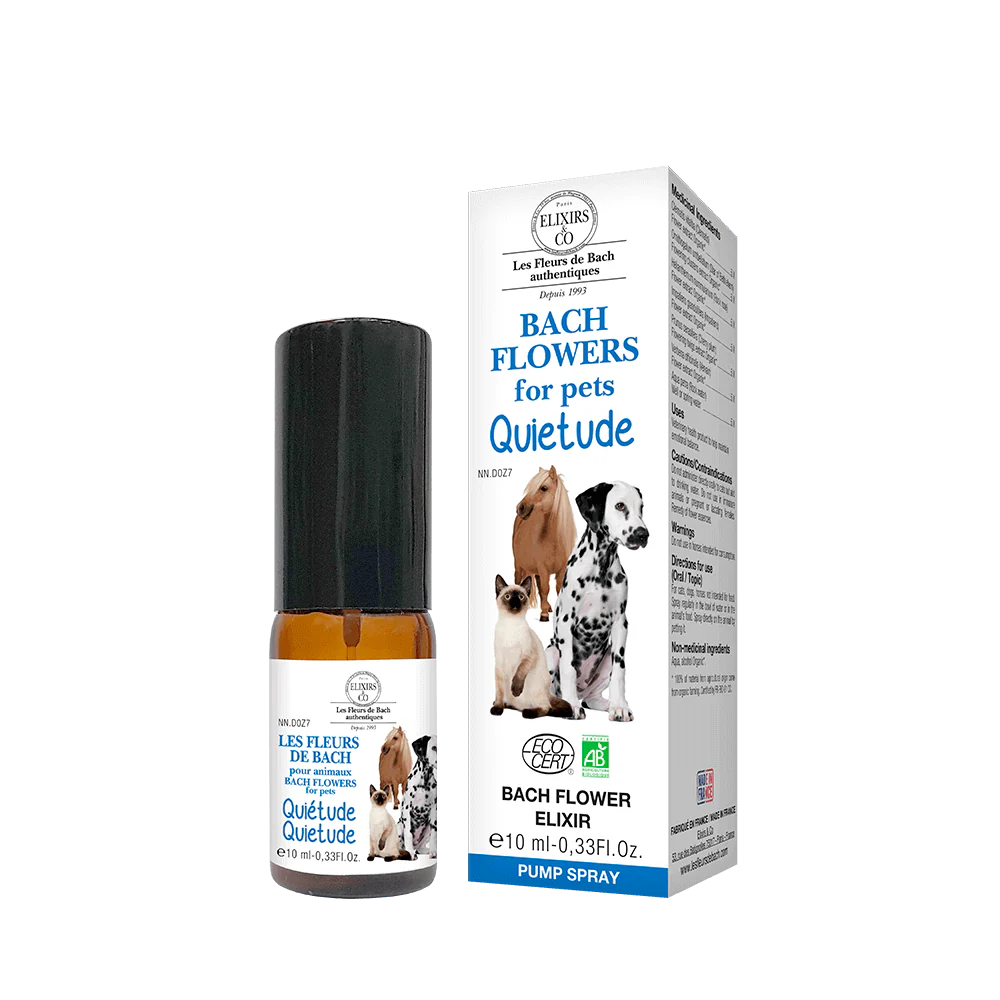 Quietude for Pets Organic Bach Flowers | HomeoVet® | 10 ml