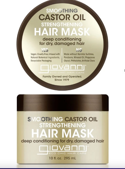 Smoothing Castor Oil Hair Mask | Giovanni® | 295 mL
