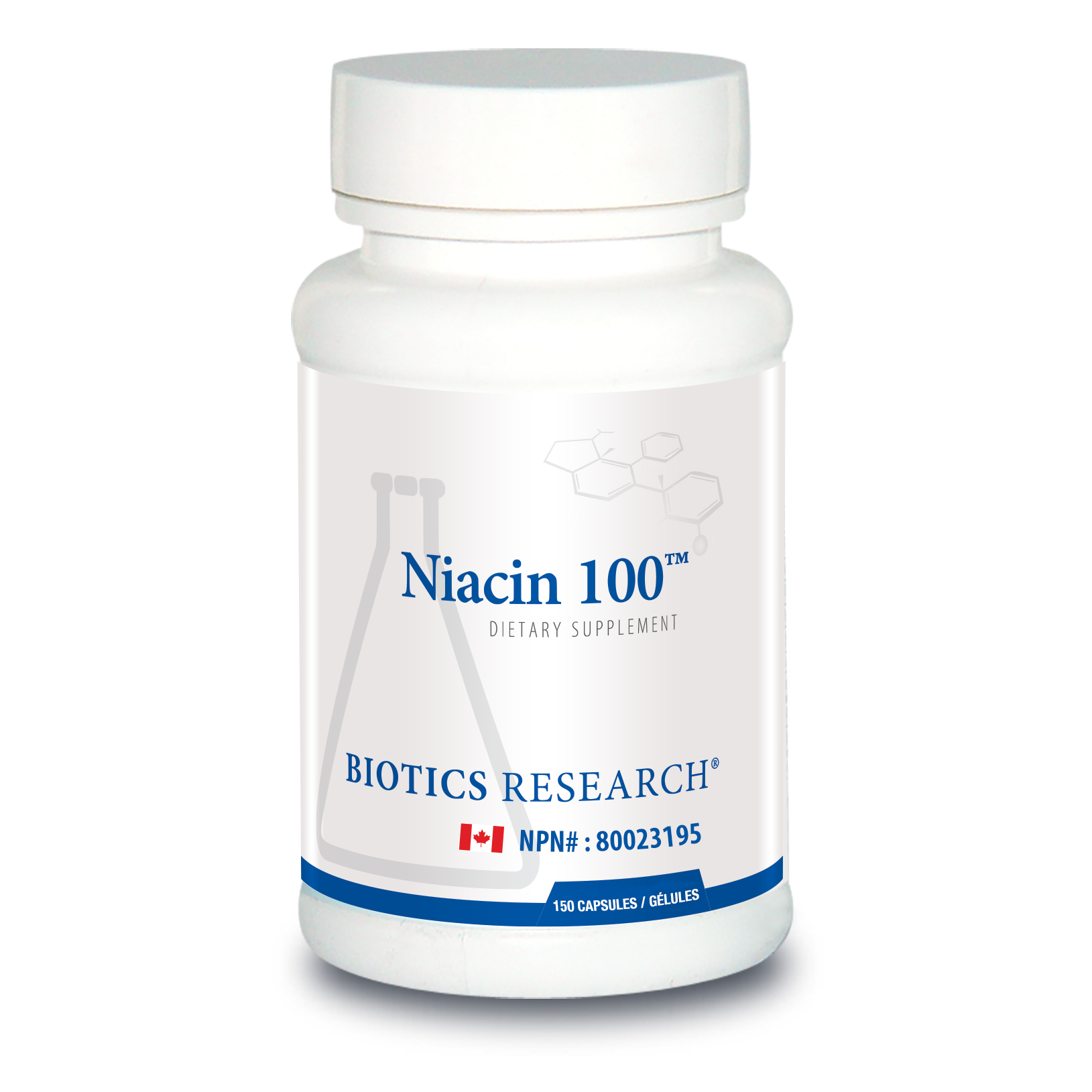 Niacin 100™ | Biotics Research® | 150 Capsules
