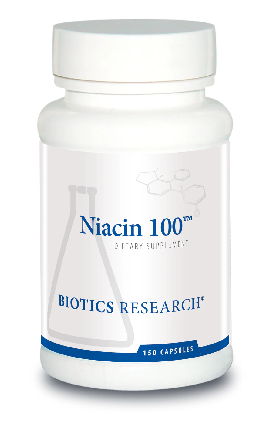Niacin 100™ | Biotics Research® | 150 Capsules