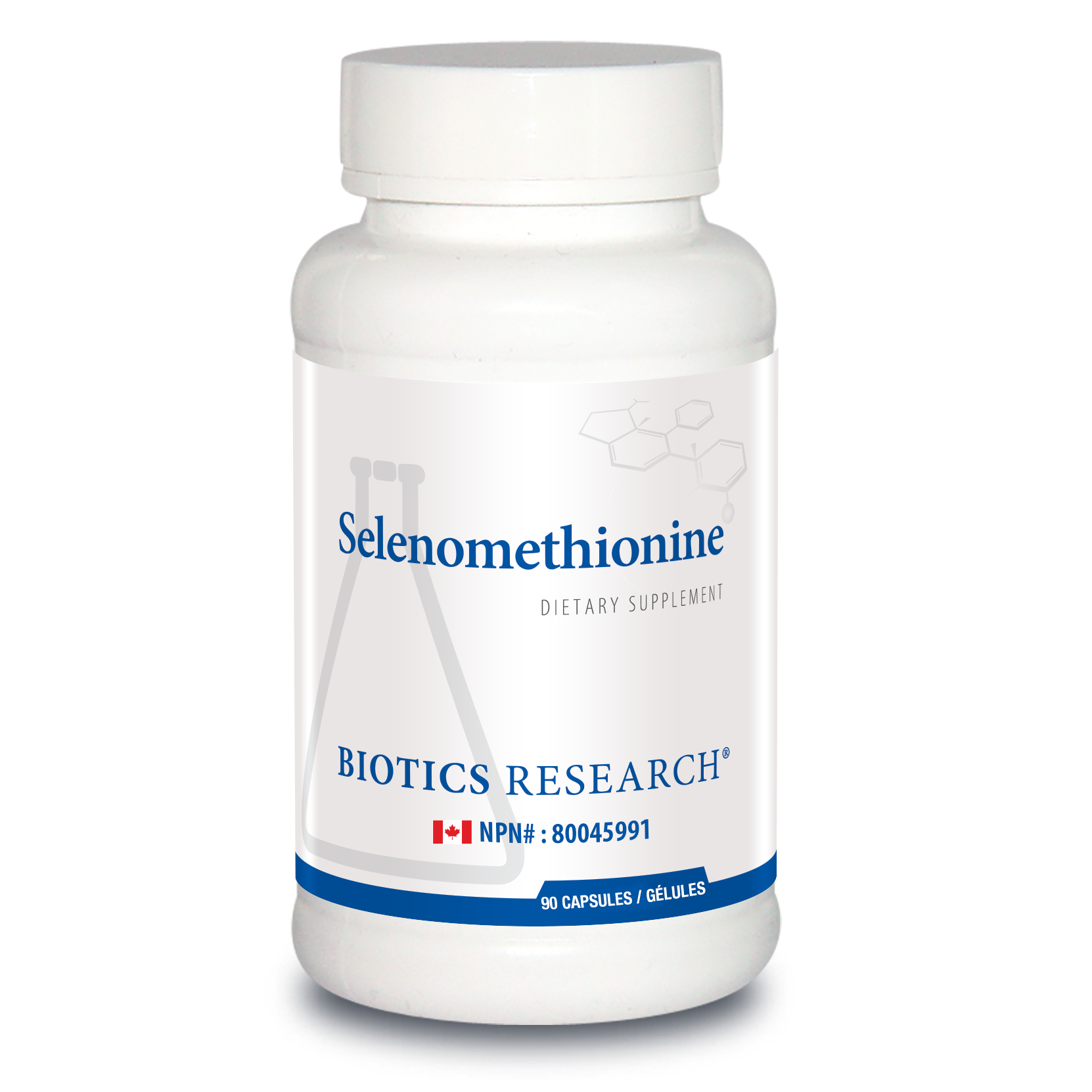 Selenomethionine | Biotics Research® | 90 Capsules