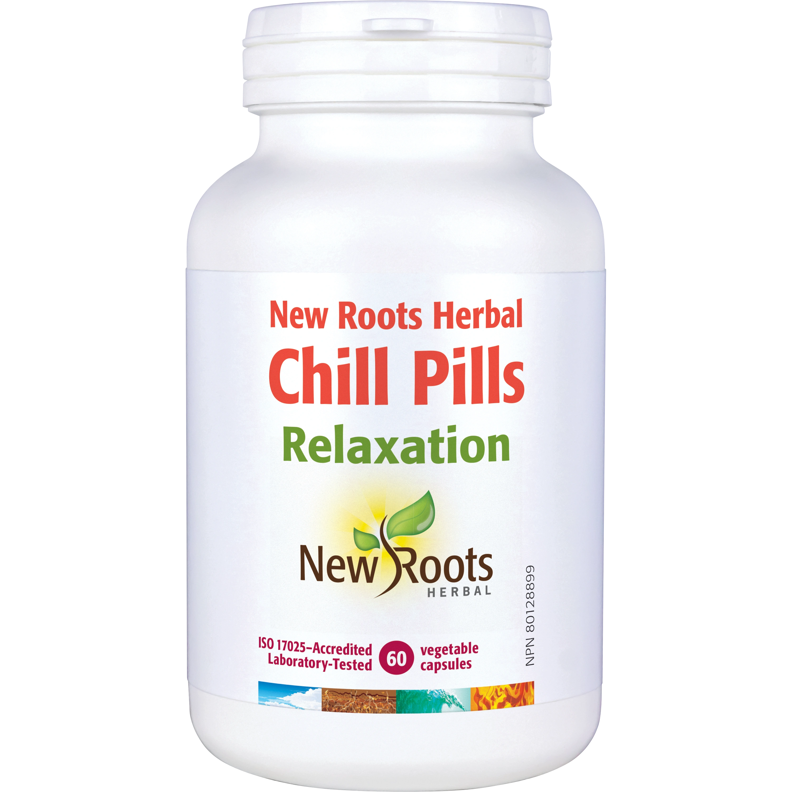 Chill Pills | New Roots HERBAL® | 16 OR 30 OR 60 Veg Capsules