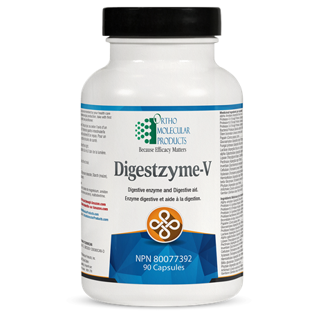Digestzyme-V | Ortho Molecular | 90 Capsules