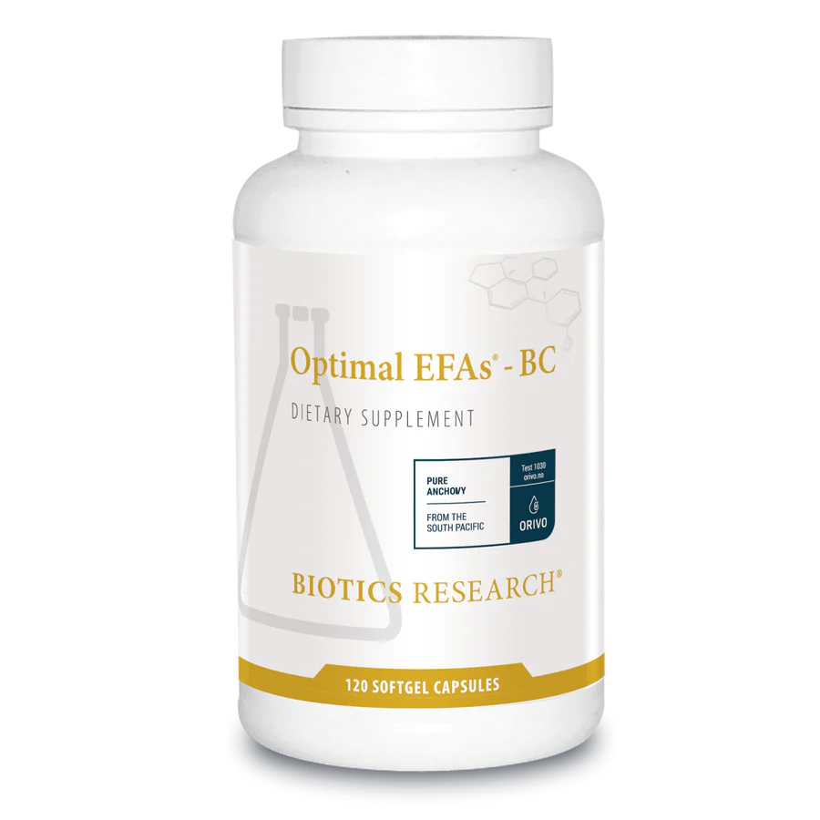 Optimal EFAs® - BC | Biotics Research® | 120 Capsules