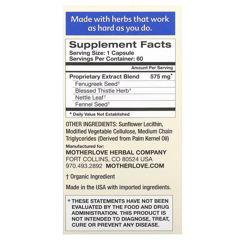 More Milk Plus® | Motherlove | Different Variants