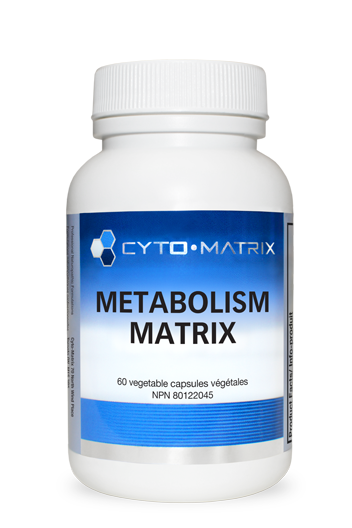 Metabolism Matrix by Cytomatrix® – Metabolic & Energy Support | 60 Vegetable Capsules