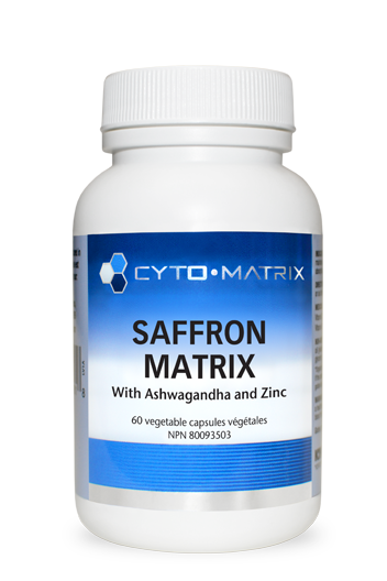 Saffron Matrix by Cytomatrix® – Mood, Stress & Cognitive Support | 60 Veg Capsules