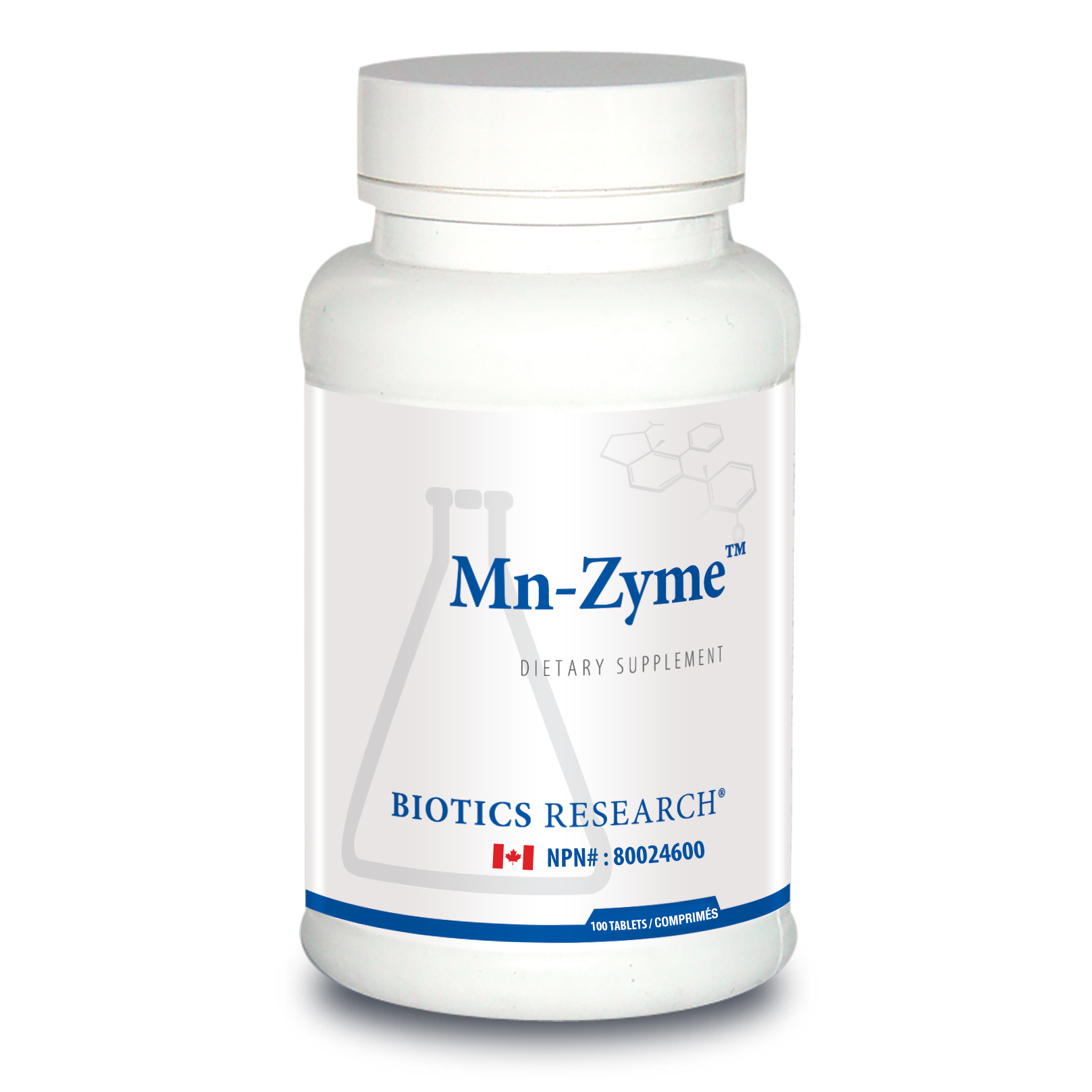 Mn-Zyme™ 10 mg | Biotics Research® | 100 Tablets