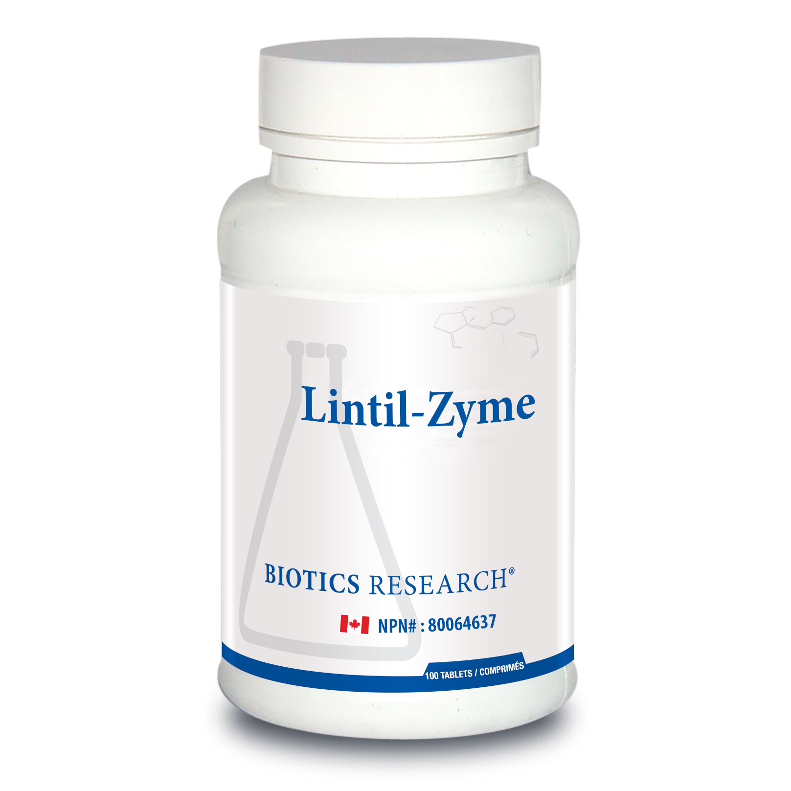 Lintil-Zyme™ | Biotics Research® | 100 Tablets