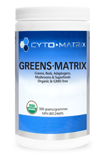 Greens Matrix Powder by Cytomatrix® – Daily Greens & Phytonutrient Support | 300 g Powder