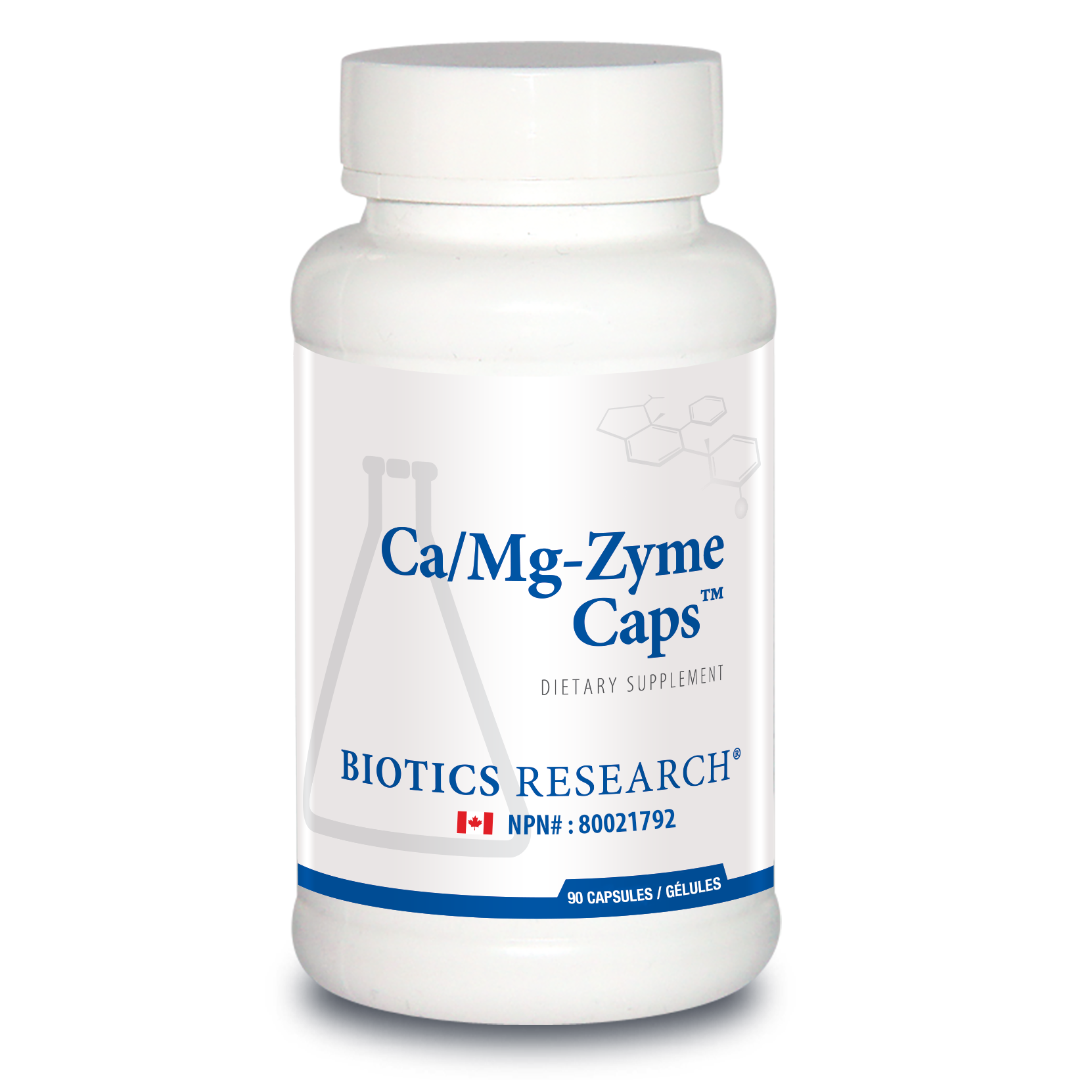 Ca/Mg-Zyme Caps | Biotics Research® | 90 Capsules