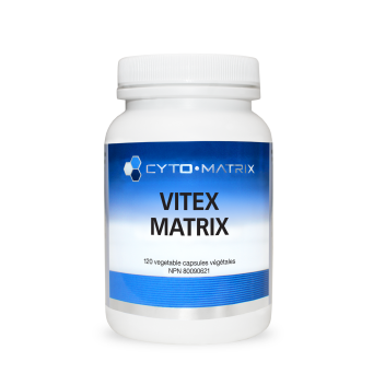 Vitex Matrix by CytoMatrix® – PMS, Hormone Balance & Cycle Support | 120 Veg Capsules