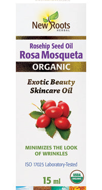 Rosehip Seed Oil Rosa Mosqueta | New Roots | 15 mL or 30 mL