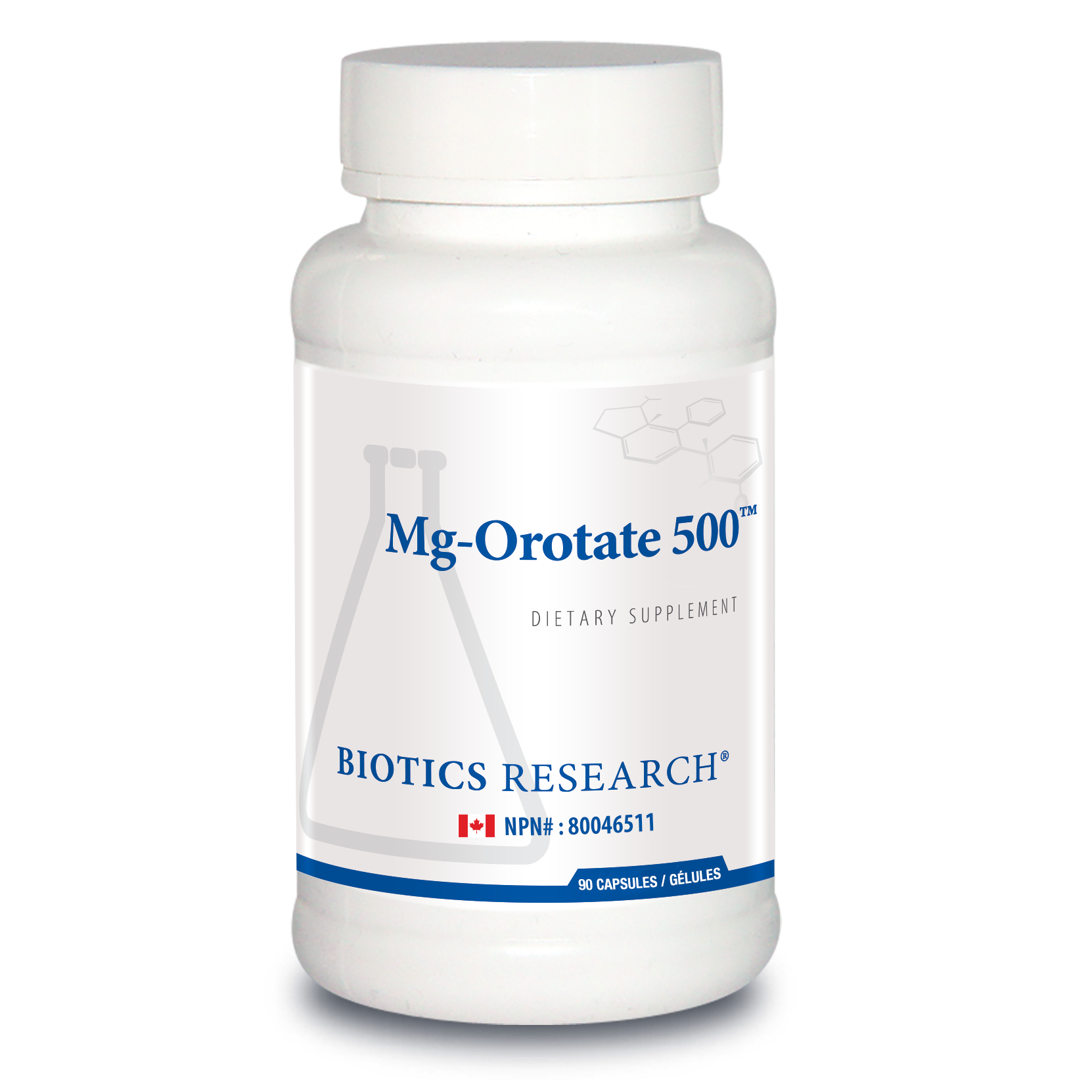 Mg-Orotate 500 | Biotics Research® | 90 Capsules