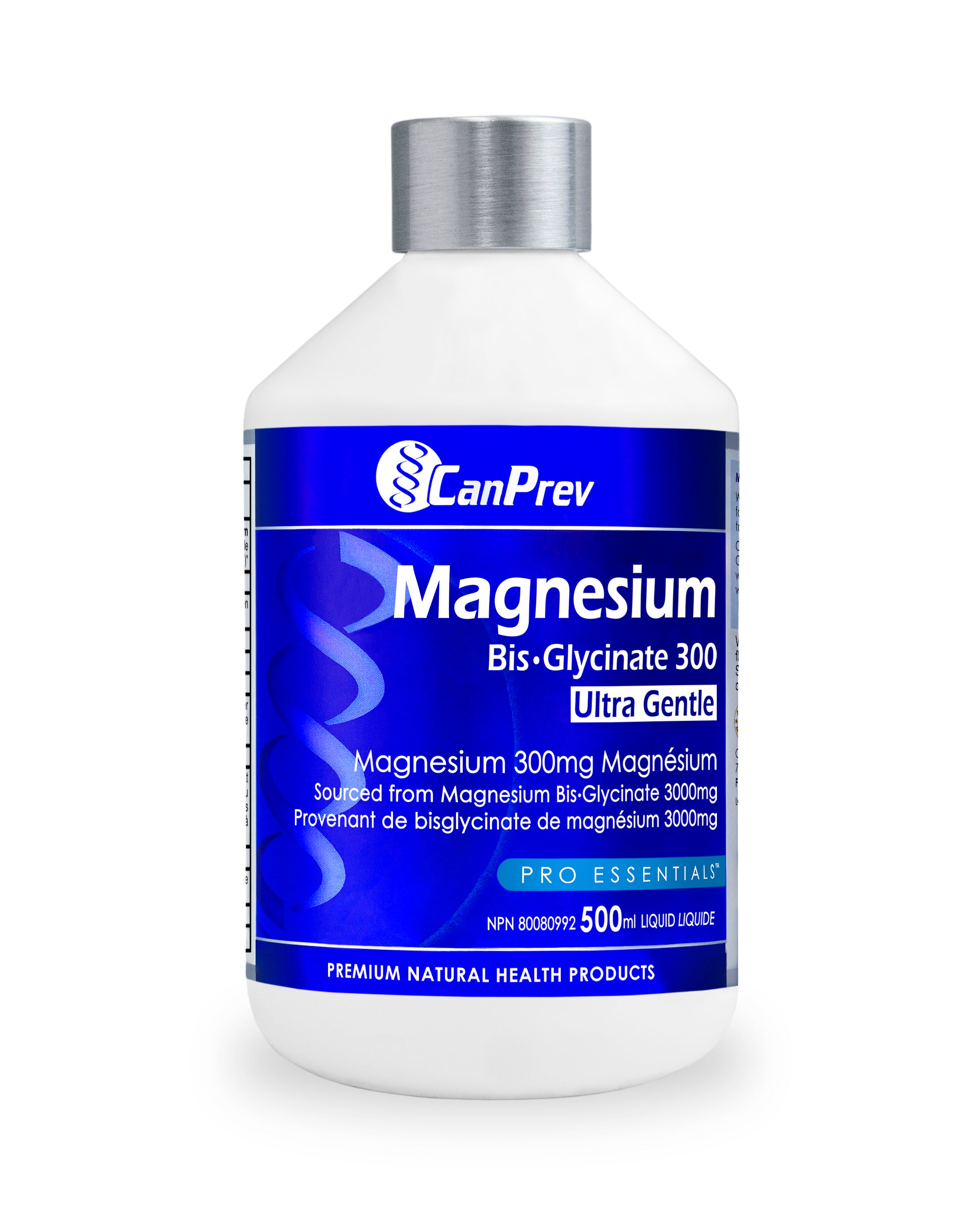 Magnesium Bis Glycinate 300 Ultra Gentle | CanPrev | Liquid