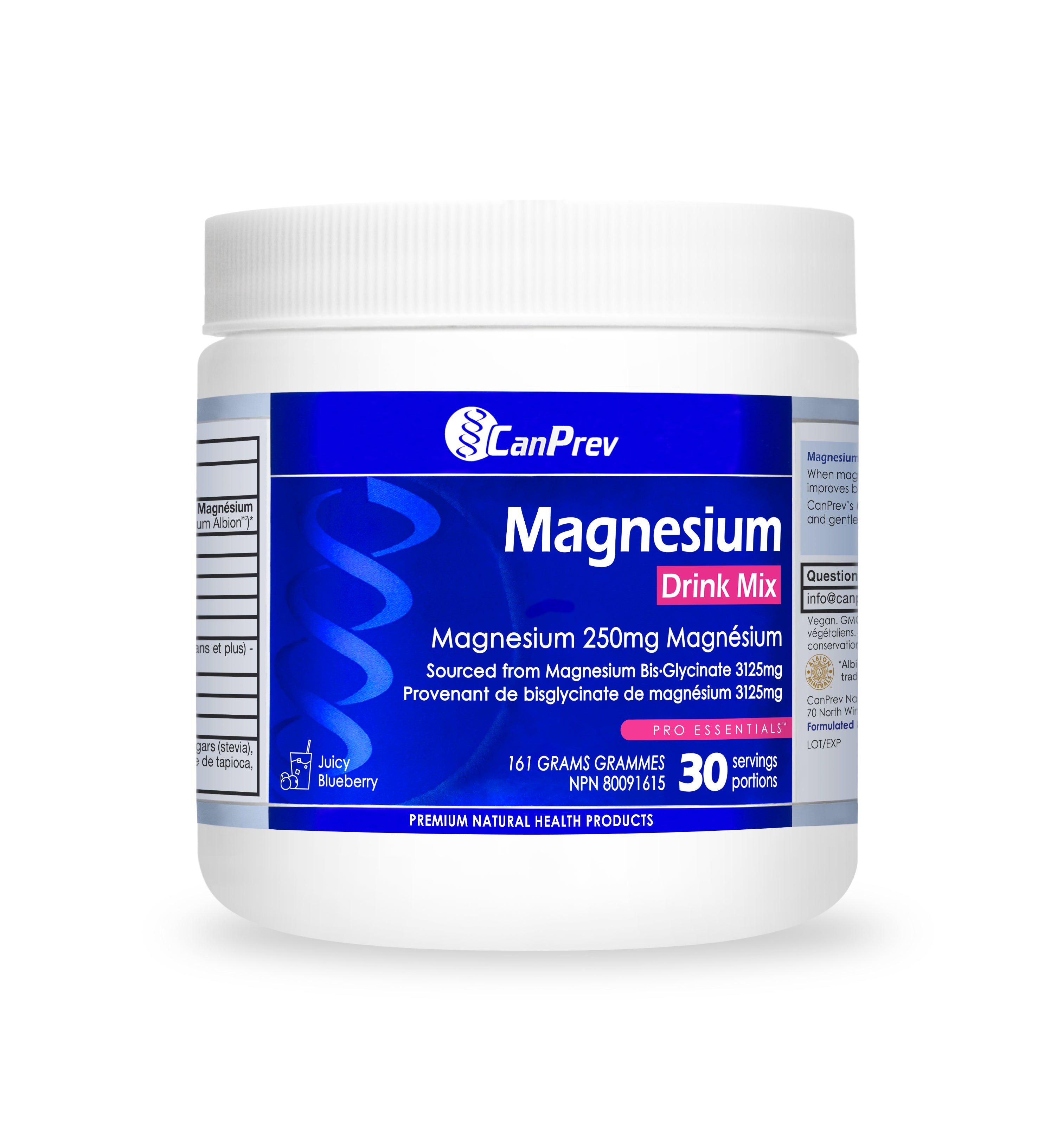 Magnesium Bis Glycinate - Drink Mix | CanPrev | Powder
