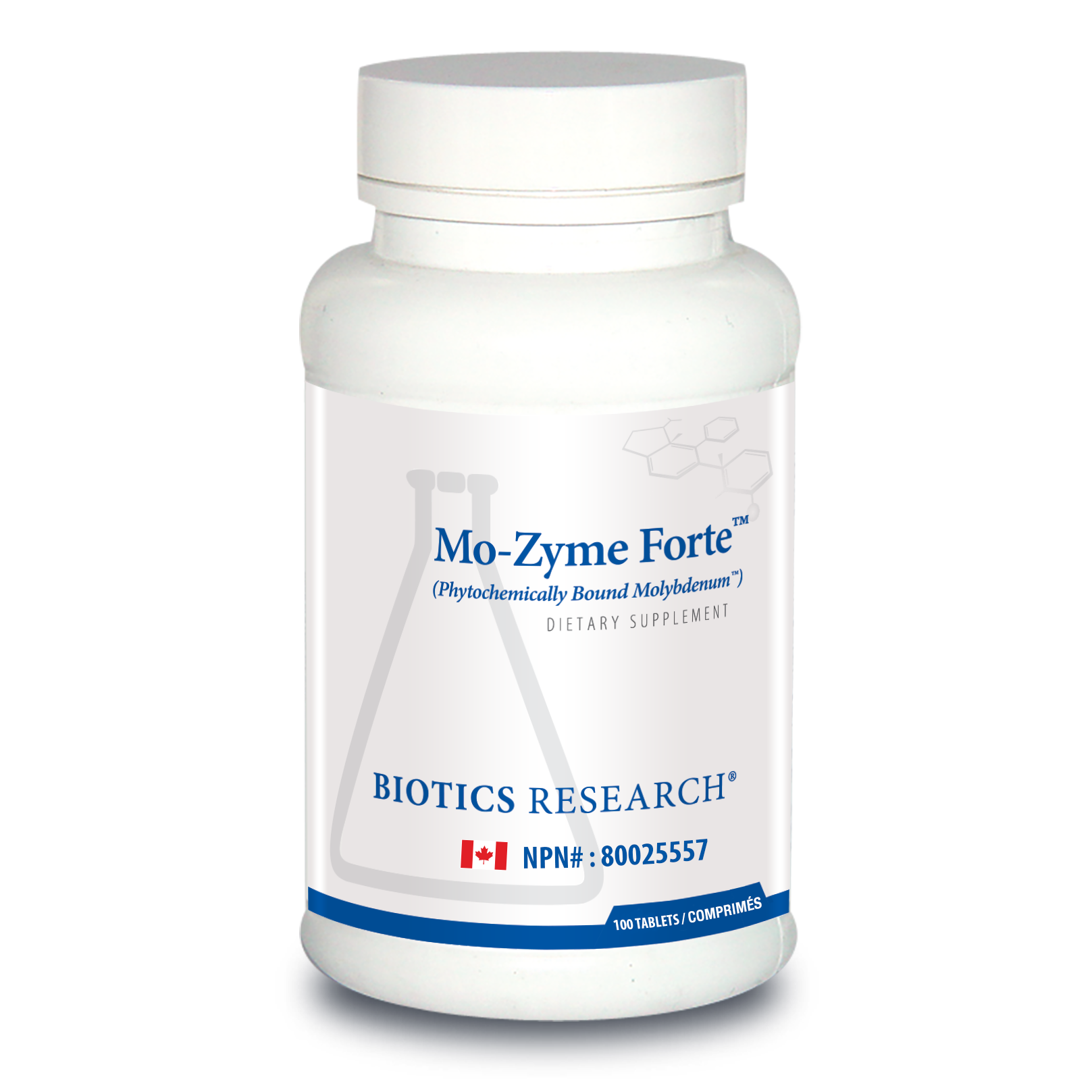 Mo-Zyme Forte™ | Biotics Research® | 100 Tablets
