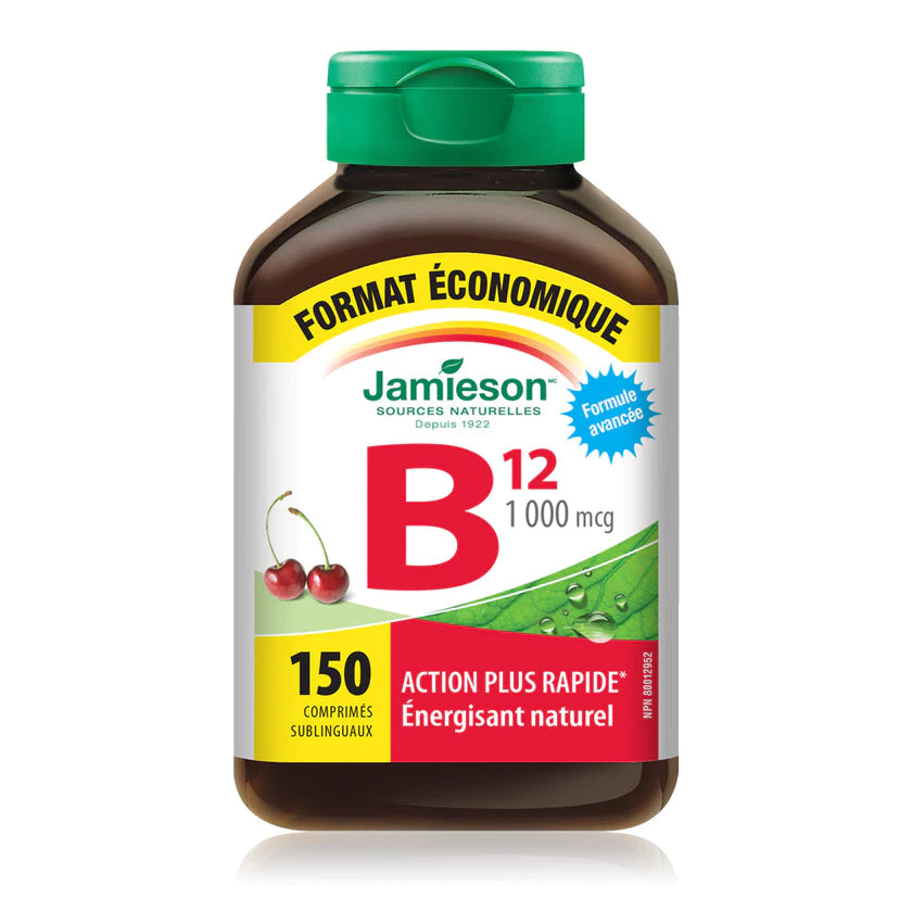 Vitamin B12 Fast-Dissolving | Jamieson™ | Various Sizes