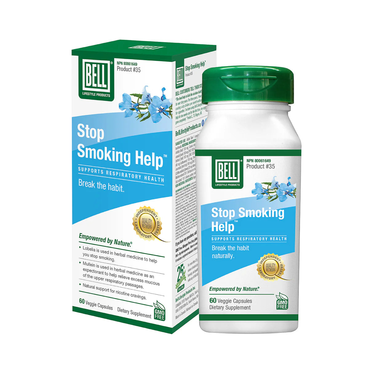 Stop Smoking Help™ | Bell® | 60 Capsules