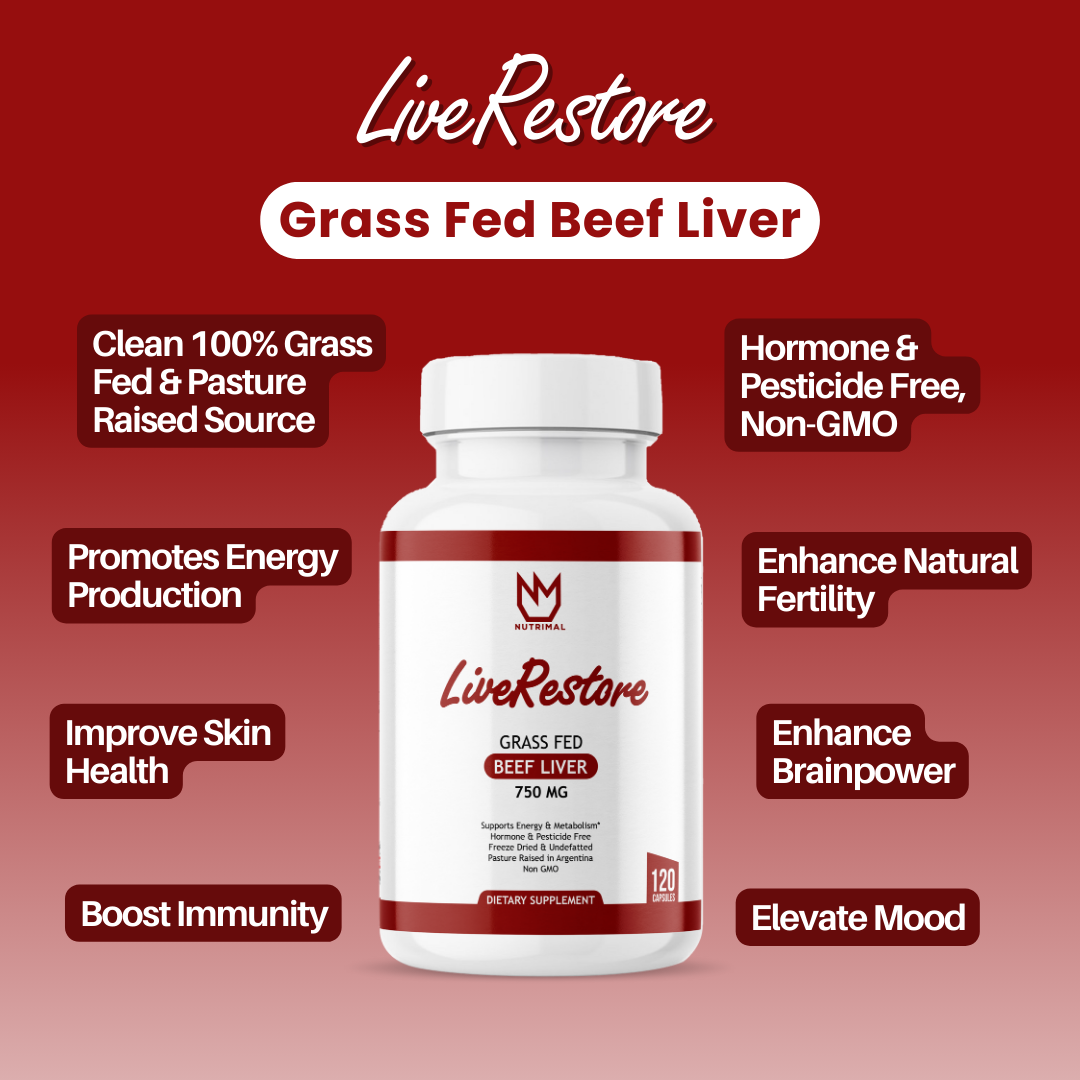 LiveRestore (Beef Liver) Bundle of 2