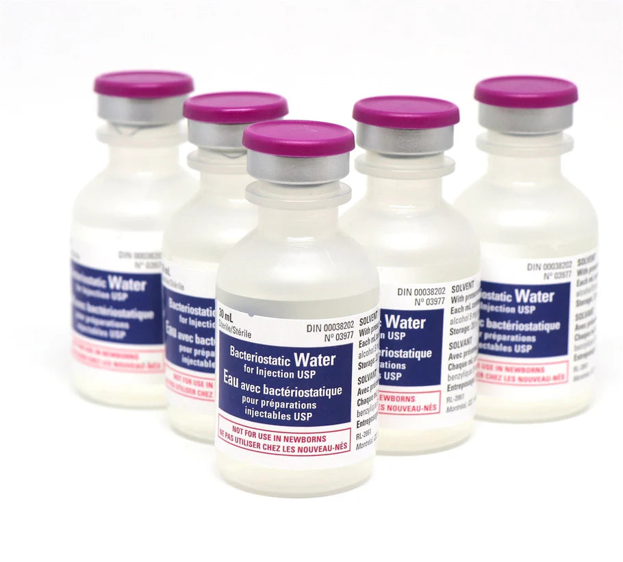 Bacteriostatic Water by Hospira Pfizer® – Sterile Diluent for Injection | 30 mL