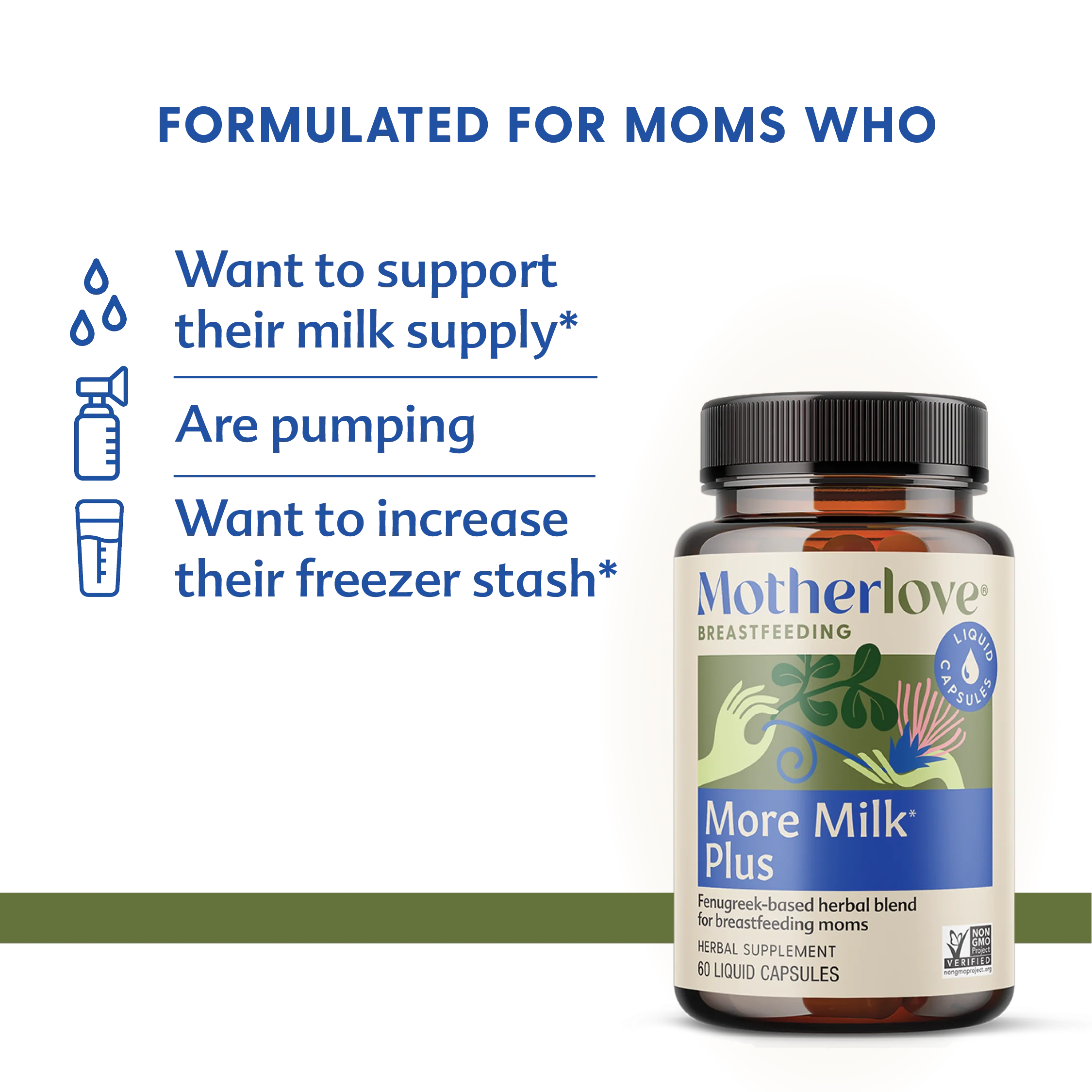 More Milk Plus® | Motherlove | Different Variants