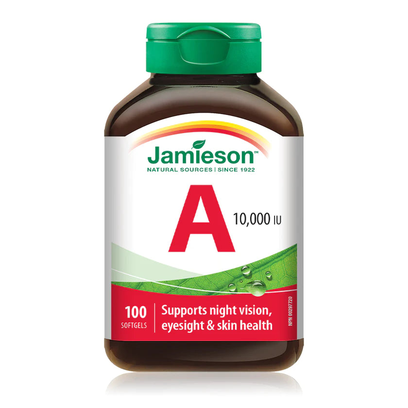 Vitamin A | Jamieson™ | 100 Softgels