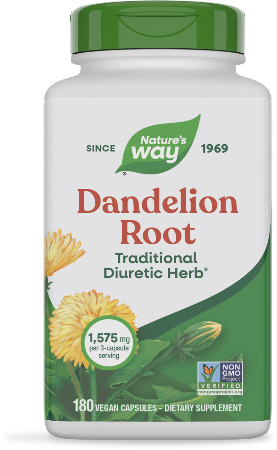 Dandelion Root | Nature's Way® | 100 or 180 Capsules