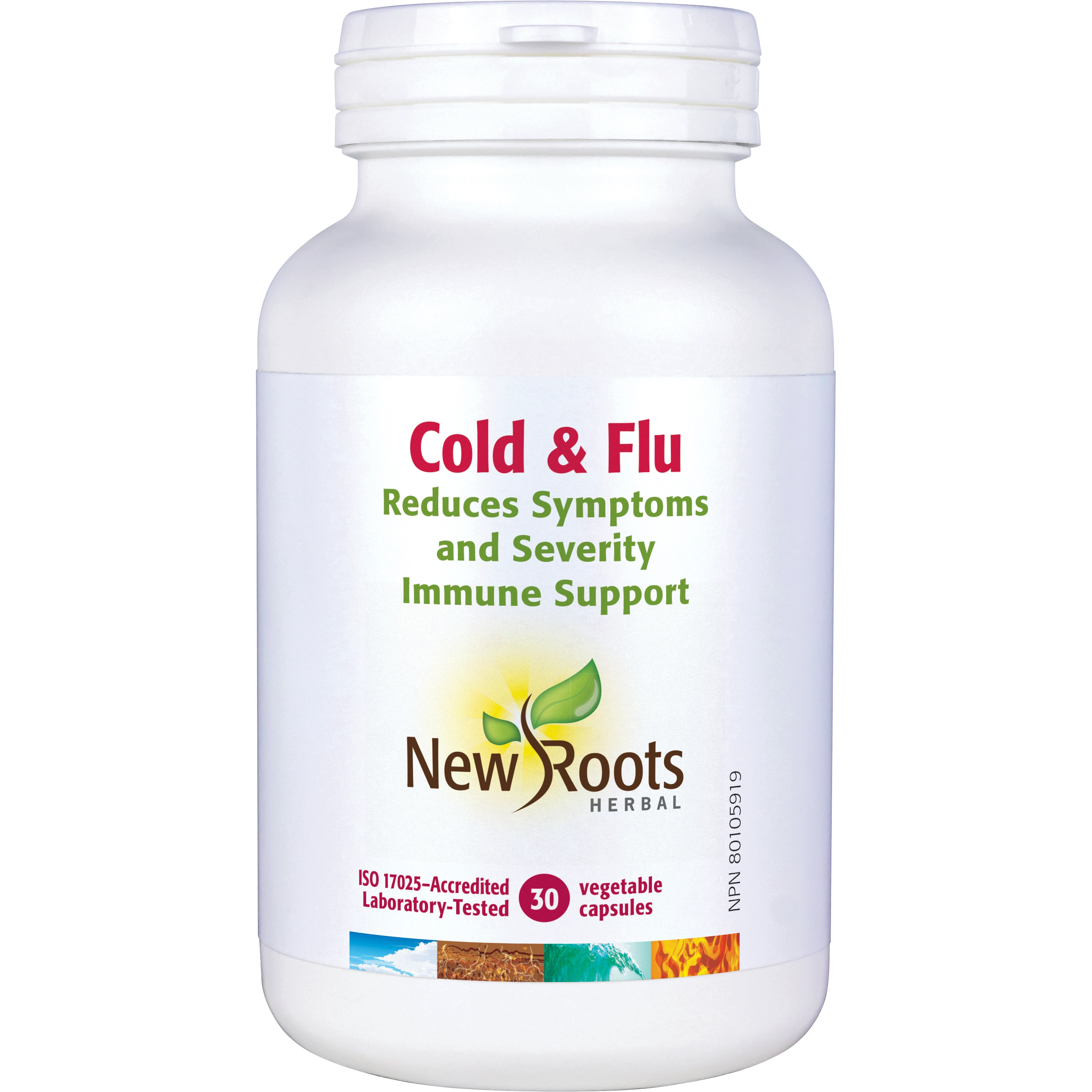 Cold & Flu | New Roots HERBAL® | 15 or 30 Veg Capsules
