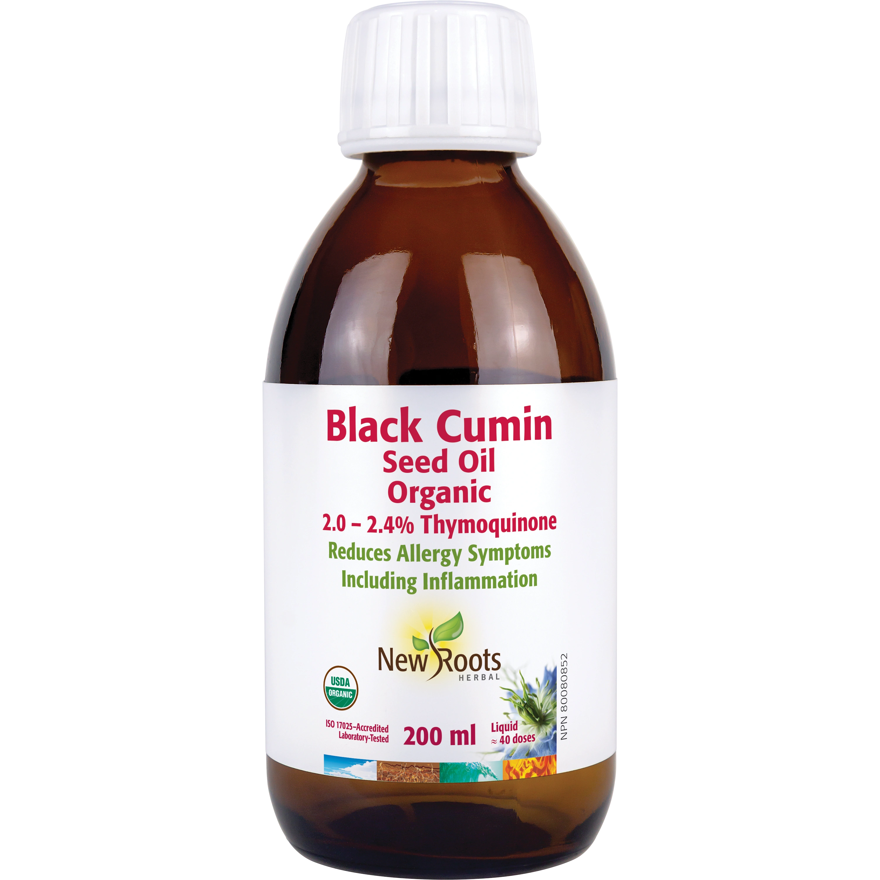 Black Cumin Seed Oil | New Roots HERBAL® | 100 OR 200 mL