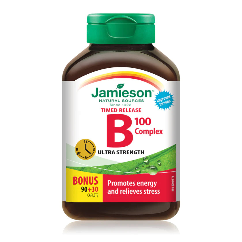 B Complex Timed Release | Jamieson™ | Regular or Bonus Size