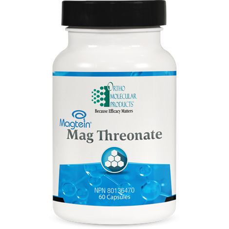 Mag Threonate by Ortho Molecular® – Brain, Memory & Cognitive Support | 60 Capsules