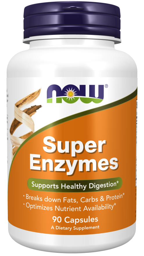 Super Enzymes | NOW® | 90 OR 180 Tablets