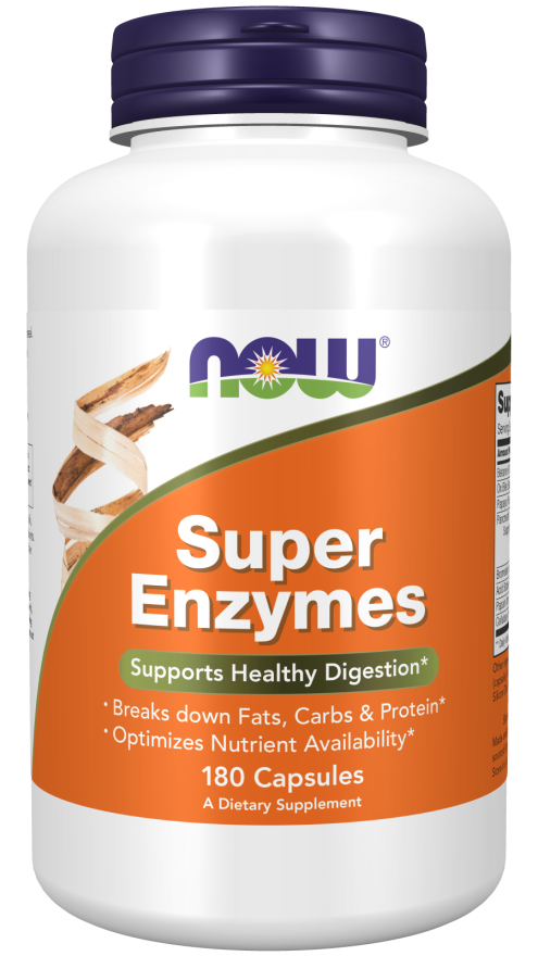 Super Enzymes | NOW® | 90 OR 180 Tablets