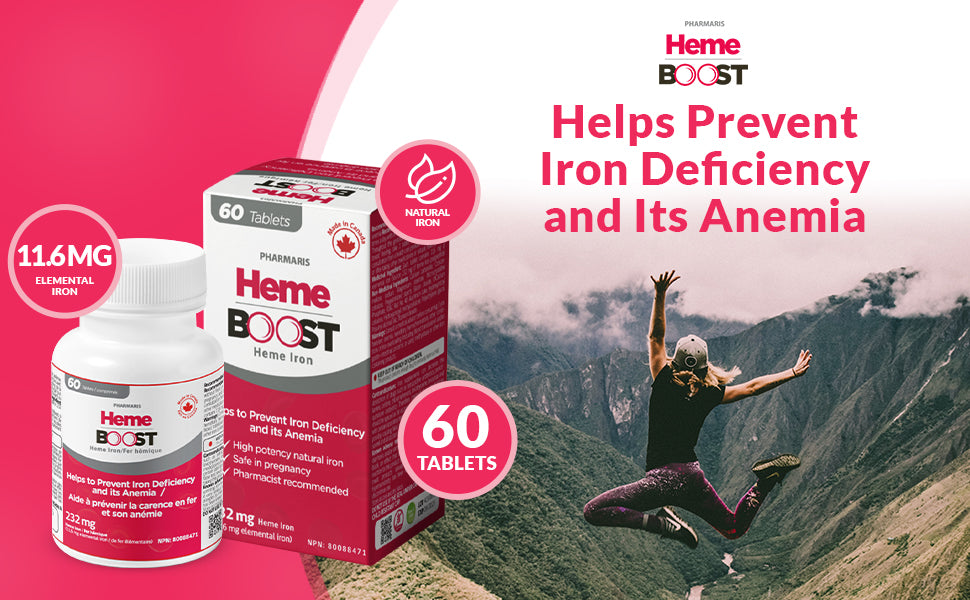 Heme Iron I HemeBOOST I 60 Tablets