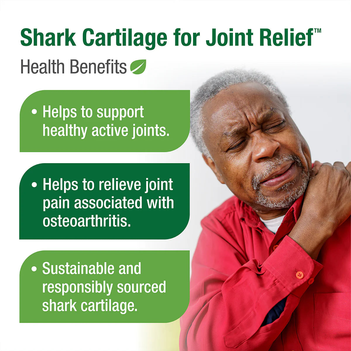 Shark Cartilage Joint Relief™ | Bell® | 100 or 200 Capsules