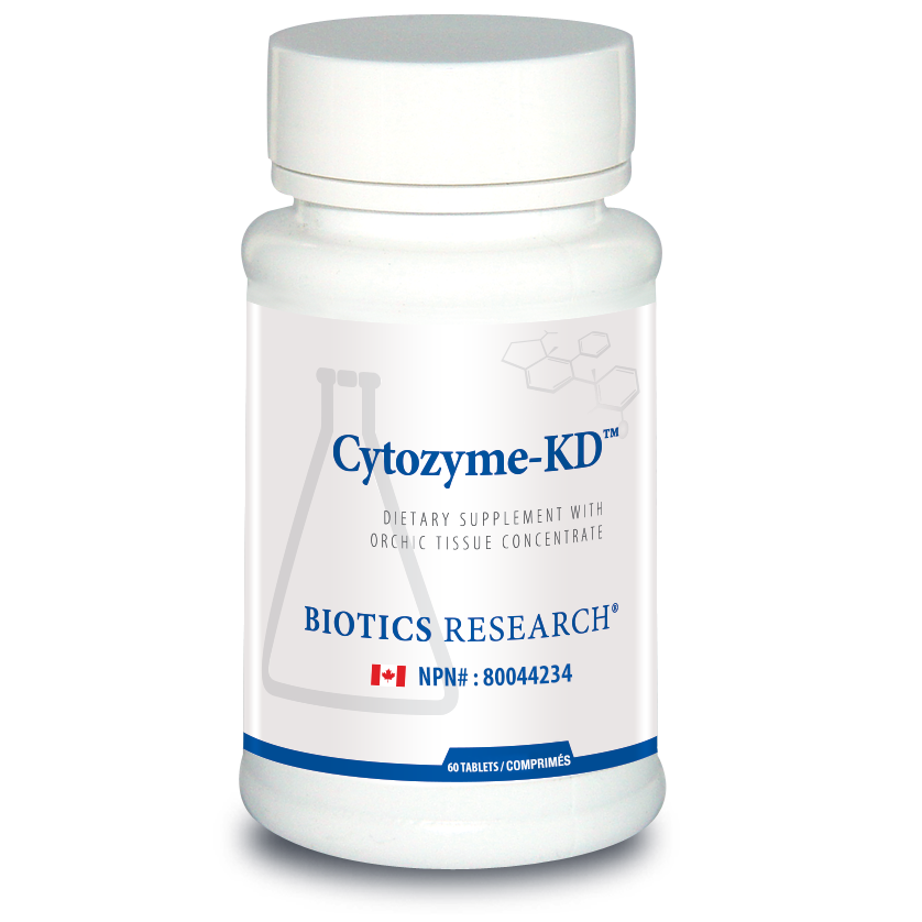 Cytozyme-KD | Biotics Research® | 60 Tablets